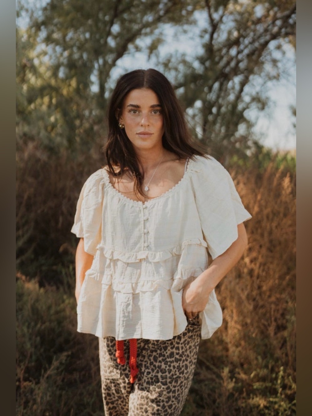 Goldie Lew Dominica Top